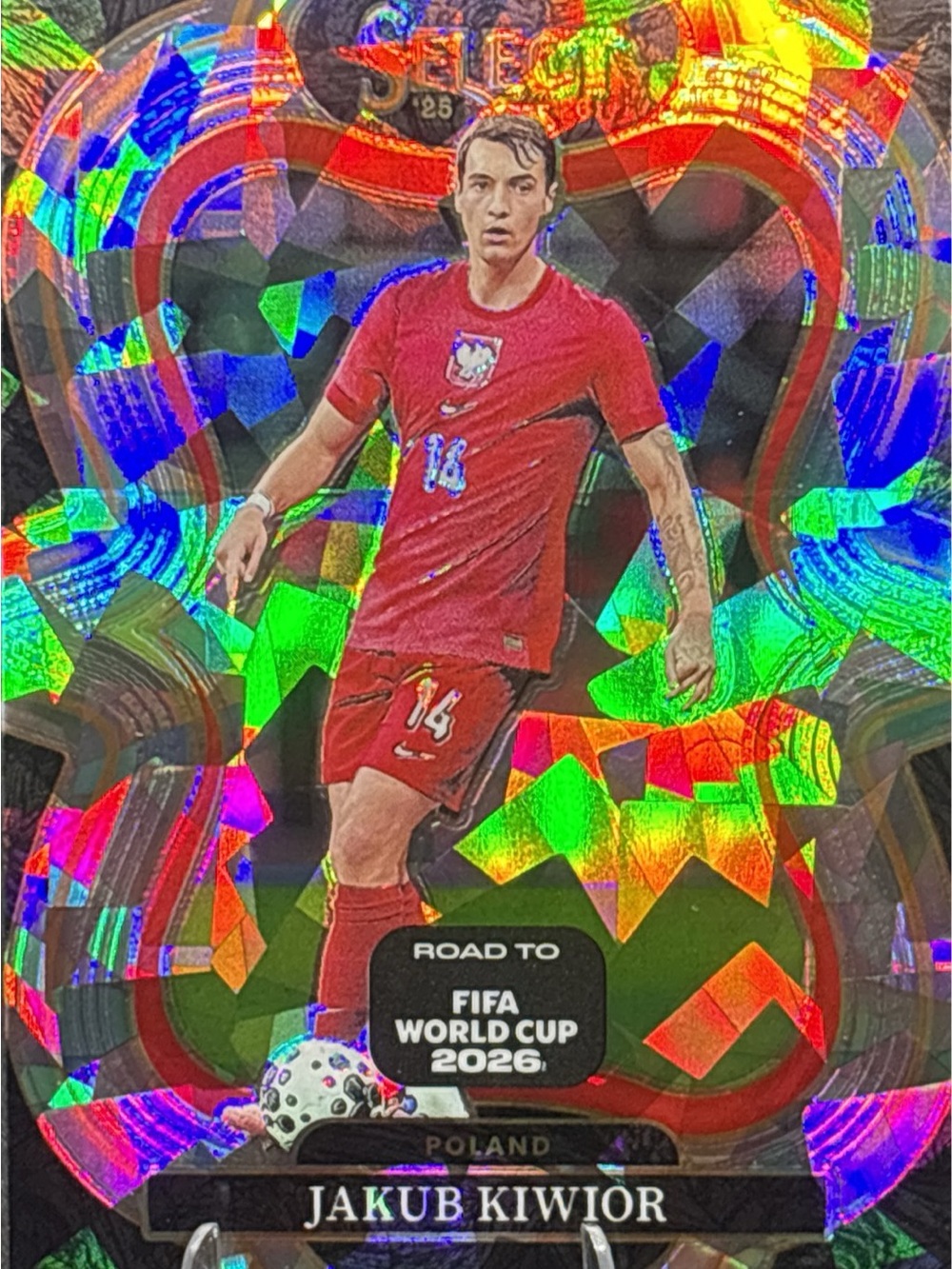 Panini Jakub Kiwior FIFA World Cup 2026 Holo Prizm Soccer Card